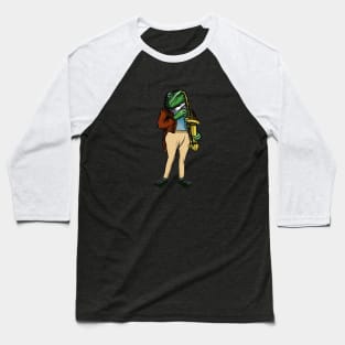 frog musician Baseball T-Shirt